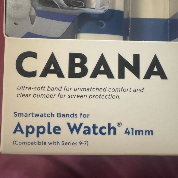 MVMT Striped Watch Band for Apple Watch! Unisex & unique 💙🤍FUN FASHION 🤍💙zoom in - Picture 4 of 9